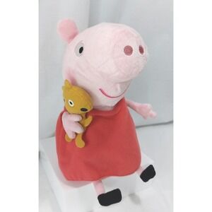 PEPPA PIG 9" Beanie Baby Teddy Bear Babies Plush Stuffed‎ Animal